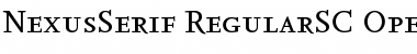 Download NexusSerif-RegularSC Font Download NexusSerif-RegularSC Font