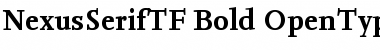 Download NexusSerifTF-Bold Font Download NexusSerifTF-Bold Font