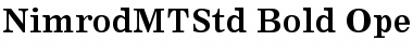 Download Nimrod MT Std Font Download Nimrod MT Std Font