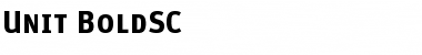 Download Unit-BoldSC Font Download Unit-BoldSC Font