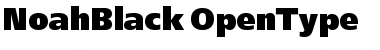 Download NoahBlack Font Download NoahBlack Font