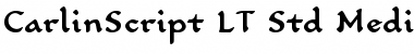 Download CarlinScript LT Std Medium Font Download CarlinScript LT Std Medium Font