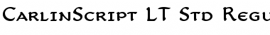 Download CarlinScript LT Std RegularSC Font Download CarlinScript LT Std RegularSC Font