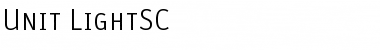 Download Unit-LightSC Font Download Unit-LightSC Font
