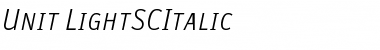 Download Unit-LightSCItalic Font Download Unit-LightSCItalic Font