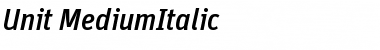 Download Unit-MediumItalic Font Download Unit-MediumItalic Font