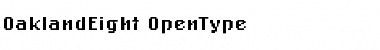 Download OaklandEight Font Download OaklandEight Font