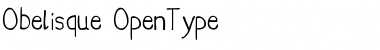 Download Obelisque Font Download Obelisque Font