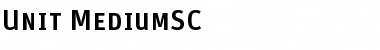 Download Unit-MediumSC Font Download Unit-MediumSC Font