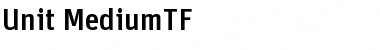 Download Unit-MediumTF Font Download Unit-MediumTF Font