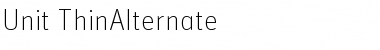 Download Unit-ThinAlternate Font Download Unit-ThinAlternate Font