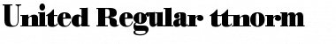 Download United Font Download United Font