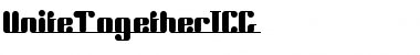 Download UniteTogetherICG Font Download UniteTogetherICG Font