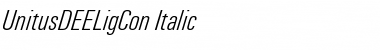 Download UnitusDEELigCon Font Download UnitusDEELigCon Font