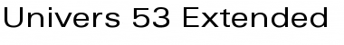 Download Univers Extended Font Download Univers Extended Font