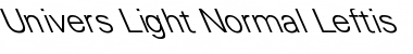 Download Univers-Light-Normal Leftis Font Download Univers-Light-Normal Leftis Font