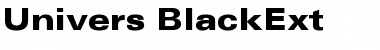 Download Univers-BlackExt Font Download Univers-BlackExt Font