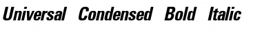 Download Universal Condensed Font Download Universal Condensed Font