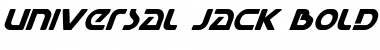 Download Universal Jack Bold Italic Font Download Universal Jack Bold Italic Font