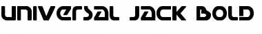 Download Universal Jack Bold Font Download Universal Jack Bold Font