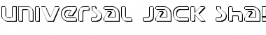 Download Universal Jack Shadow Font Download Universal Jack Shadow Font