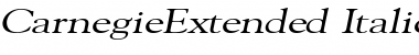 Download CarnegieExtended Font Download CarnegieExtended Font