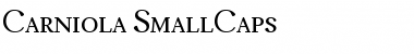 Download Carniola SmallCaps Font Download Carniola SmallCaps Font