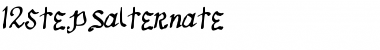Download 12Stepsalternate Font Download 12Stepsalternate Font