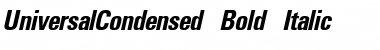 Download UniversalCondensed Font Download UniversalCondensed Font