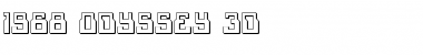 Download 1968 Odyssey 3D Font Download 1968 Odyssey 3D Font