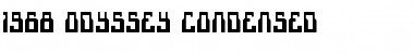 Download 1968 Odyssey Condensed Font Download 1968 Odyssey Condensed Font