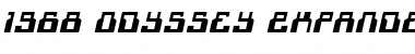 Download 1968 Odyssey Expanded Italic Font Download 1968 Odyssey Expanded Italic Font