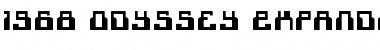 Download 1968 Odyssey Expanded Font Download 1968 Odyssey Expanded Font