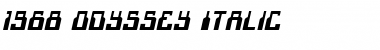 Download 1968 Odyssey Italic Font Download 1968 Odyssey Italic Font