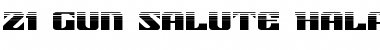 Download 21 Gun Salute Halftone Font Download 21 Gun Salute Halftone Font