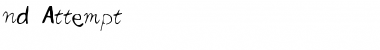 Download 2nd_Attempt Font Download 2nd_Attempt Font