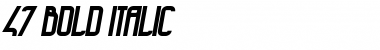 Download 47 Font Download 47 Font