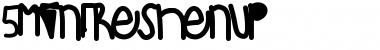 Download 5MinFreshenUp Font Download 5MinFreshenUp Font