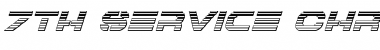 Download 7th Service Chrome Italic Font Download 7th Service Chrome Italic Font