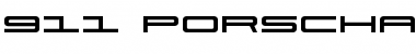 Download 911 Porscha Expanded Font Download 911 Porscha Expanded Font