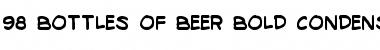 Download 98 Bottles of Beer Bold Condensed Font Download 98 Bottles of Beer Bold Condensed Font