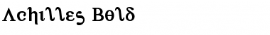 Download Achilles Bold Font Download Achilles Bold Font