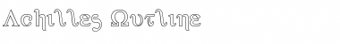 Download Achilles Outline Font Download Achilles Outline Font