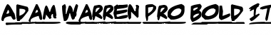 Download Adam Warren pro Font Download Adam Warren pro Font