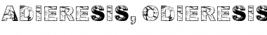 Download Adieresis, Odieresis & Aring Font Download Adieresis, Odieresis & Aring Font