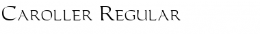 Download Caroller Font Download Caroller Font