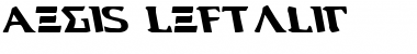 Download Aegis Leftalic Font Download Aegis Leftalic Font