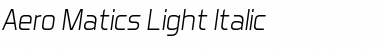 Download Aero Matics Light Font Download Aero Matics Light Font