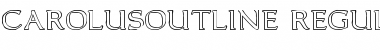 Download CarolusOutline Font Download CarolusOutline Font
