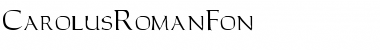 Download CarolusRomanFon Font Download CarolusRomanFon Font